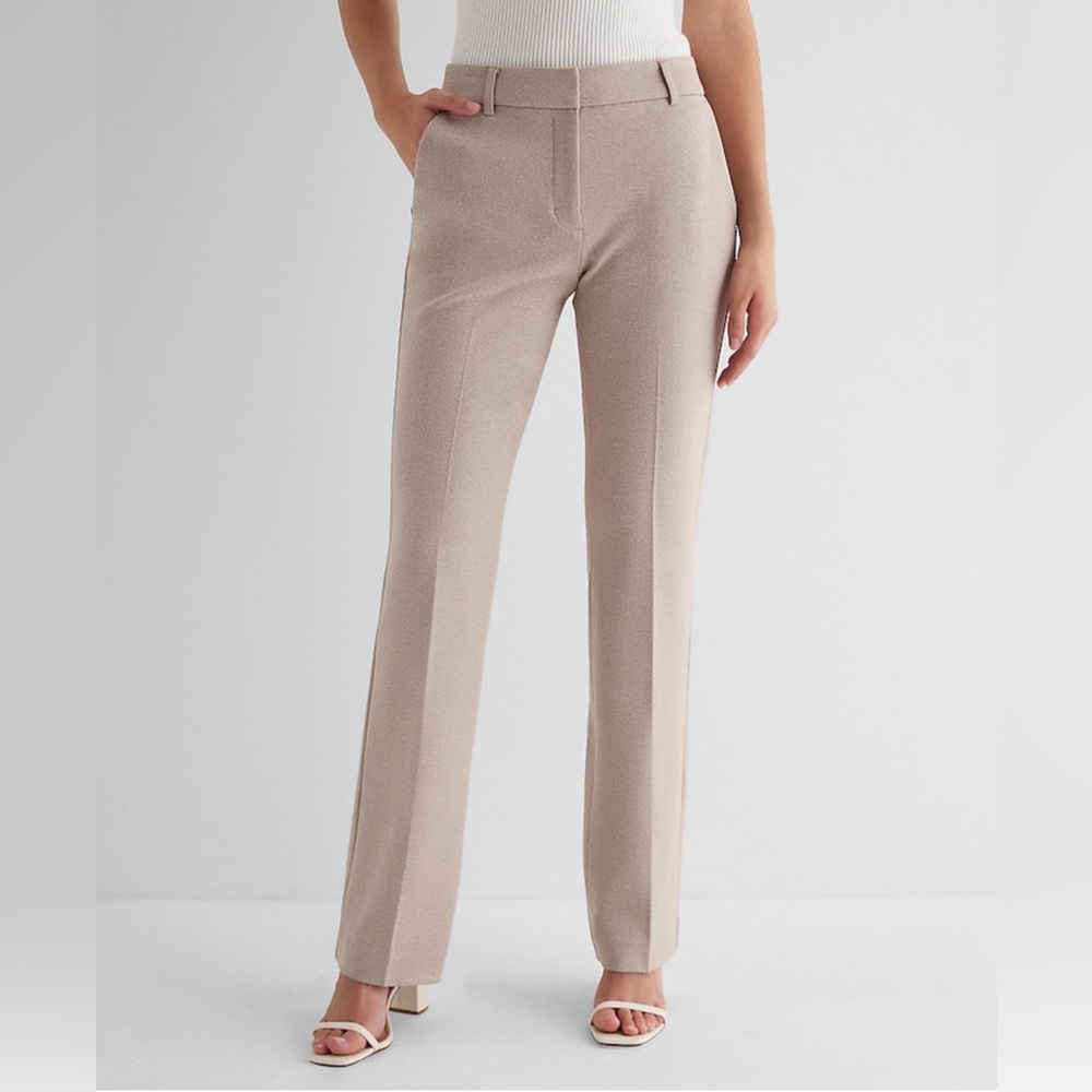 Editor Mid Rise Bootcut Pant Neutral
